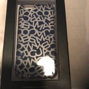Marc Jacobs Blue/Clear By Iphone 6 Case Phone